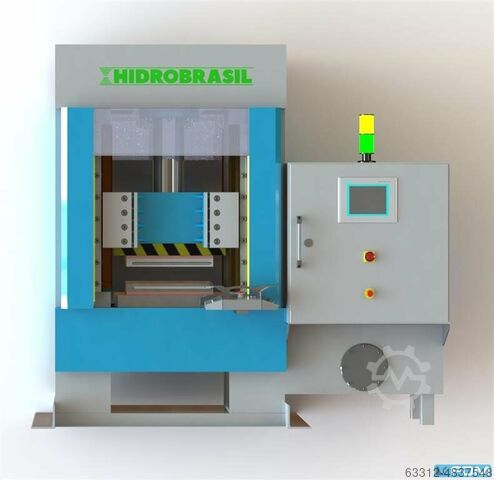 Prensa hidráulica Hidrobrasil 160  T Heizpresse