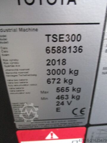 Zugmaschine TOYOTA TSE300 Tracto