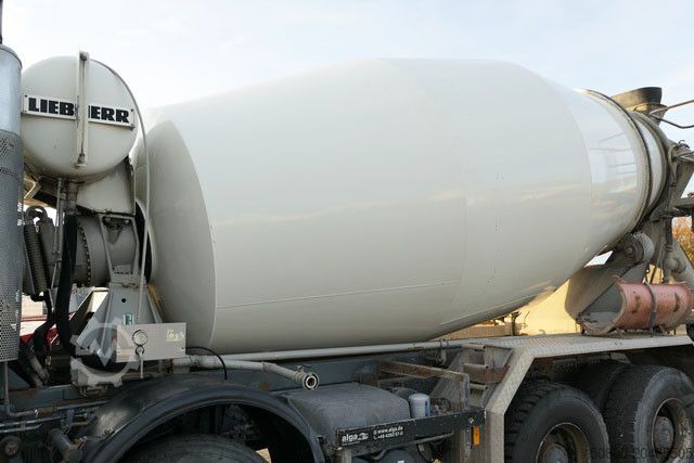 Betonmischer LKW MERCEDES-BENZ 3240 B Actros 8x4, Liebherr HTM904, 9m³