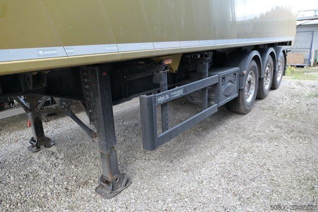 Ημιρυμουλκούμενο ανατρεπόμενο WIELTON NW-3, Alu, 50m³, Cramaro, Alu-Felgen, Luft-Lift