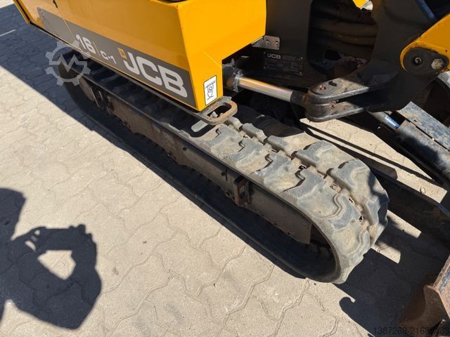 Minibagger JCB 16C-1 / 2021 BJ / 518 H/ 3 x Löffel
