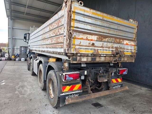 Dreiseitenkipper LKW MAN TGS 35.480 / 8X4 / Meiller Bordmatik