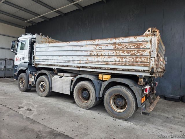 Dreiseitenkipper LKW MAN TGS 35.480 / 8X4 / Meiller Bordmatik