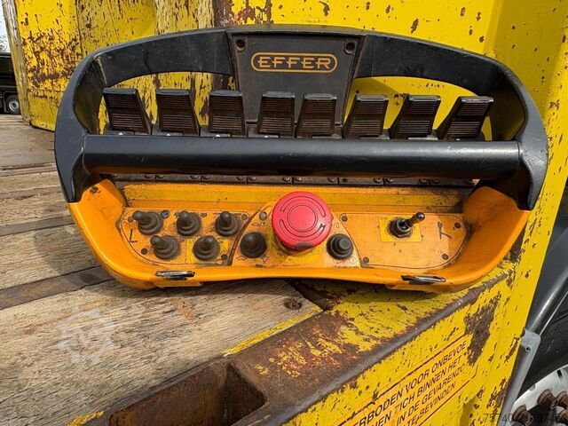 Nosturiauto Volvo FH 480 + EFFER 850 6x HYDROLIC + 8X2 steering +...