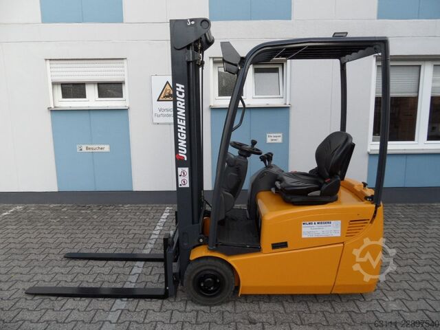 Carretilla eléctrica de 3 ruedas Jungheinrich EFG 115 - Freisichtmast