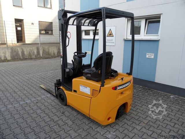 Carretilla eléctrica de 3 ruedas Jungheinrich EFG 115 - Freisichtmast