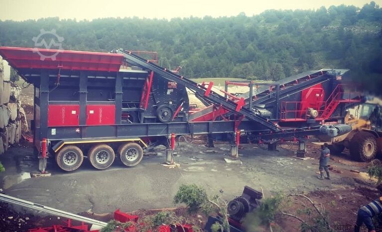 Brechanlagen 150 TPH mobile limestone crushing plant 150 TPH mobile limestone crushing plant