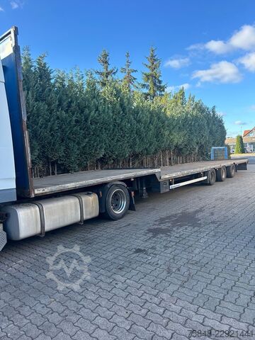 Tieflader-Sattelauflieger KOTSCHENREUTHER STL324-Bereifung 215/75R17,5-Lenkachse-BPW