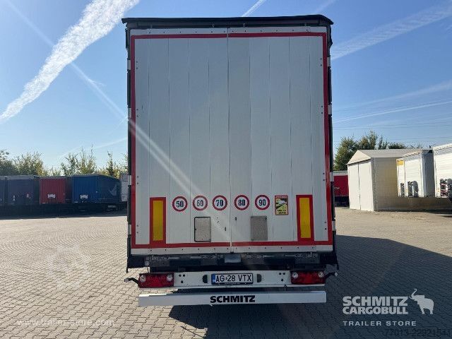 Semirremolque abierto con toldo Schmitz Cargobull Curtainsider Mega