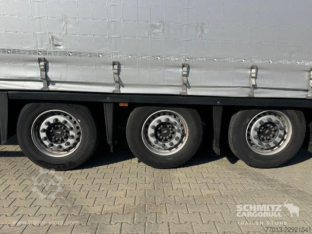Semirremolque abierto con toldo Schmitz Cargobull Curtainsider Mega