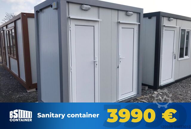 WC-Container, 143cm x 240cm x 240cm 
