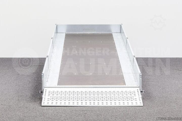 Højlæsser Brian James Trailers CONNECT 476-5522-35-3-12 | TRIDEM | ANKIPPBAR | RAMPE 550X229X30CM 3500KG HOCHLADER | SCHWARZ