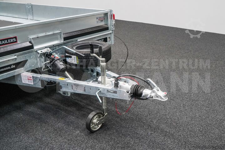 Højlæsser Brian James Trailers CONNECT 476-5522-35-3-12 | TRIDEM | ANKIPPBAR | RAMPE 550X229X30CM 3500KG HOCHLADER | SCHWARZ