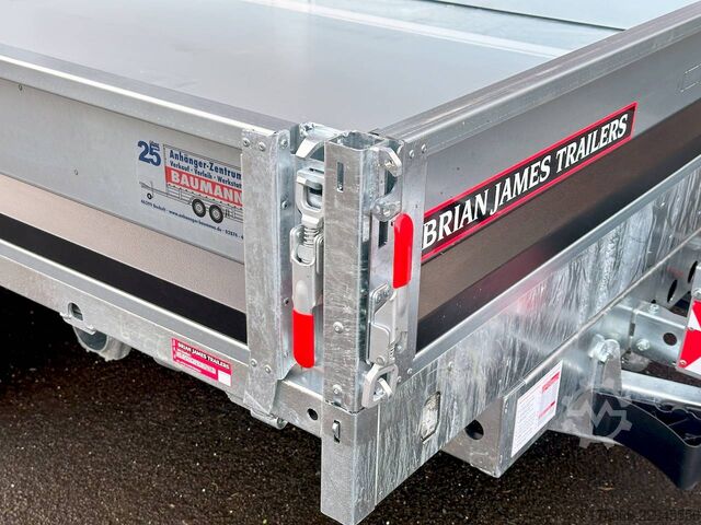 Arka damper Brian James Trailers TIPPER 526-3620-35-3-12 | TRIDEM | PENDELKLAPPE 360X200X30CM 3500KG RÜCKWÄRTSKIPPER | SCHWARZ