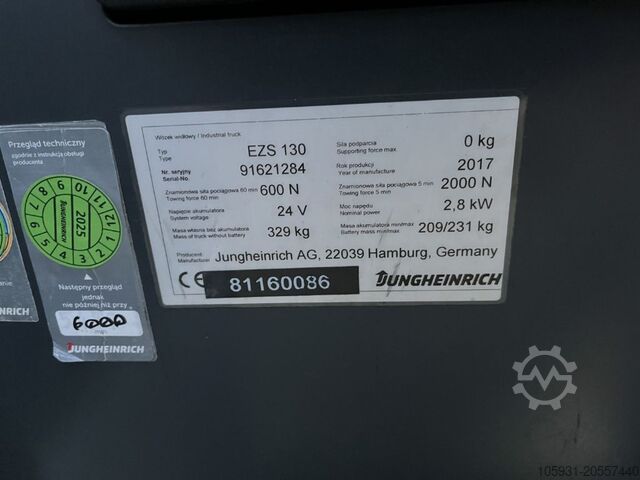 Tow Tractor Jungheinrich EZS130