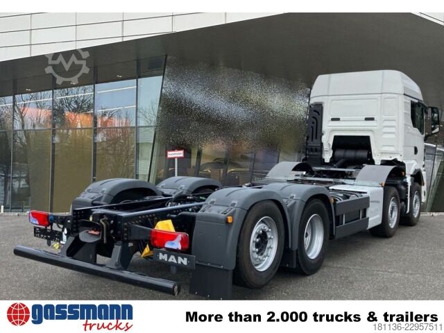 Chassi de caminhão MAN TGS 35.470 8x2-6 BL CH, Lift/Lenkachse,