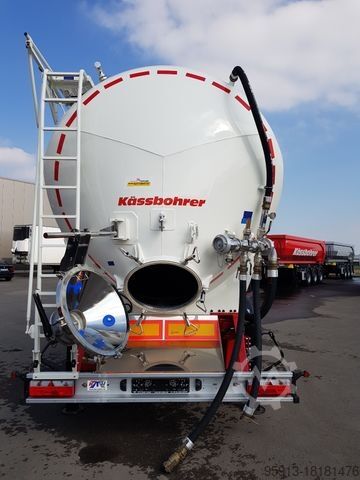 Silo vöruvagn KÄSSBOHRER SSK 60m³ Kippsilo / tipping E-Hydraulik