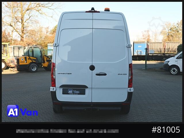 Furgoneta de caja alta MERCEDES-BENZ Sprinter 314 CDI Kasten, AHK, Klima, Tempomat