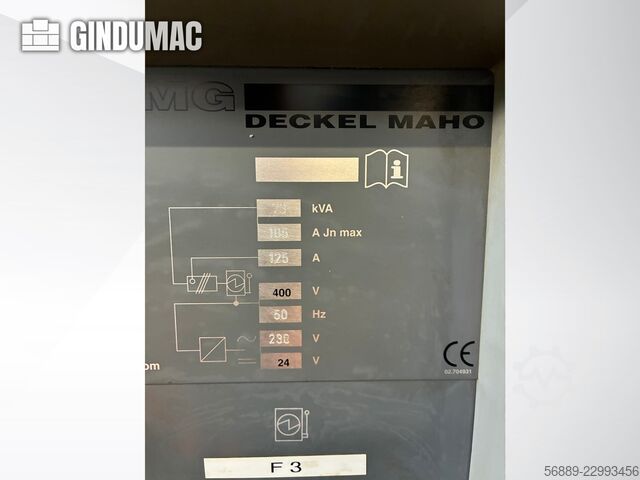 DMG DECKEL MAHO DMG DMU 105 V Linear DMG DECKEL MAHO DMG DMU 105 V Linear