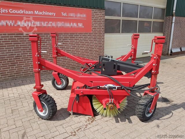 Veegmachine  HSV125 voor Heftruck / shov sweeper brush  Veegmachine  HSV125 voor Heftruck / shov
