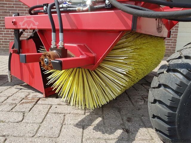 Veegmachine  HSV125 voor Heftruck / shov sweeper brush  Veegmachine  HSV125 voor Heftruck / shov