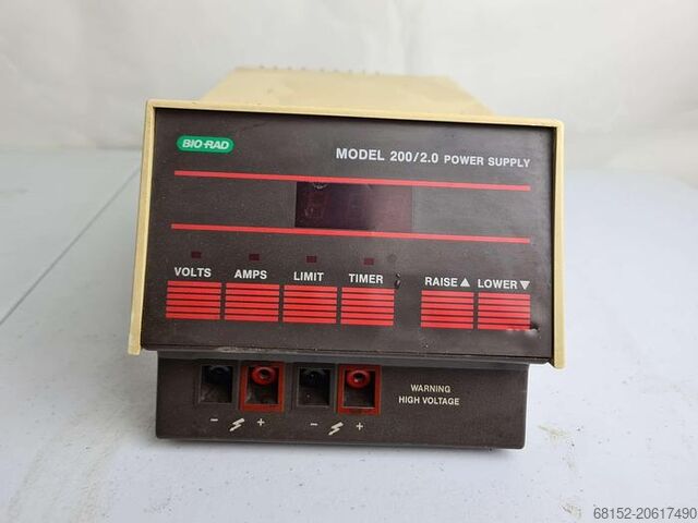 BioRad Model 200 / 2.0 barošanas bloks BioRad 200/2.0