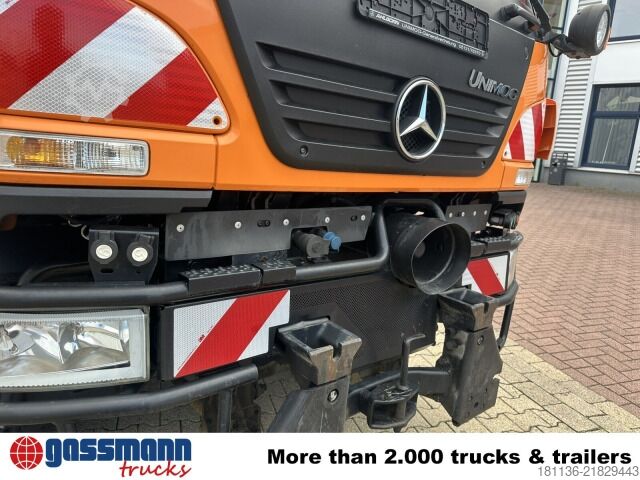 Vöruvagn fyrir sérhæfðan tilgang Unimog U 20 4x4, City-Abroller, Zapfwelle,