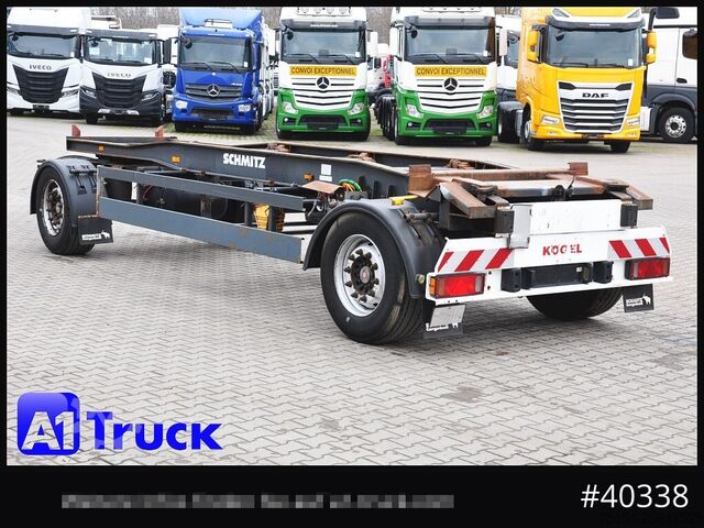 Remolque roll off SCHMITZ ACF 18  Luft SAF TüV 07-2026,