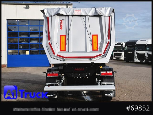 Semirremolque volquete REISCH Mega 28m³ Lift Stahl SAF Hardox