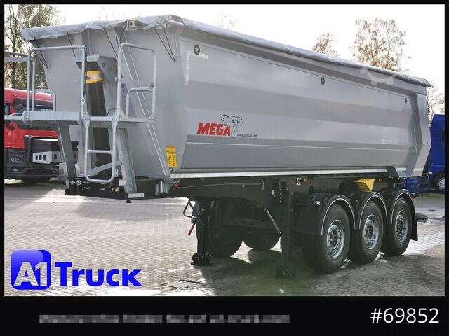 Semirremolque volquete REISCH Mega 28m³ Lift Stahl SAF Hardox