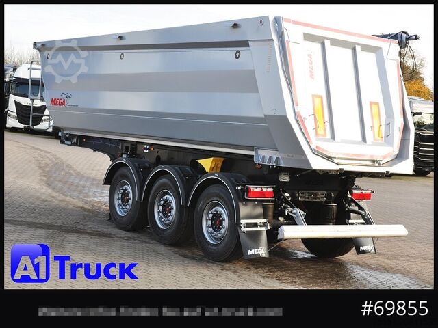 Semirremolque volquete REISCH Mega 28m³ Lift Stahl SAF Hardox