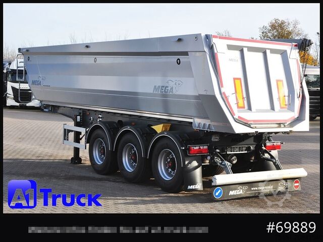 Semirremolque volquete REISCH Mega  28m³ Lift Stahl  SAF Hardox