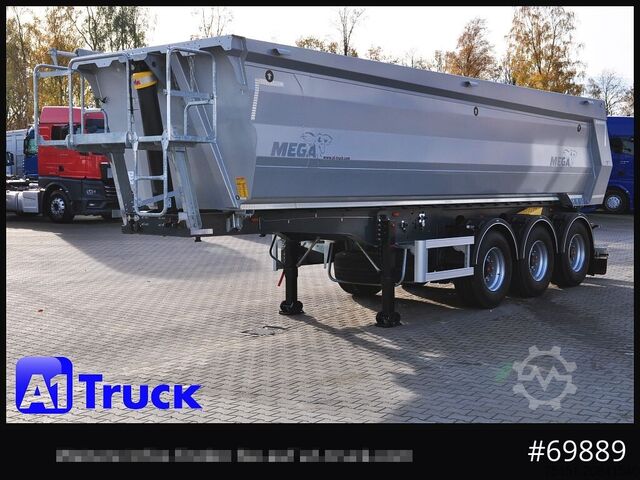 Semirremolque volquete REISCH Mega 28m³ Lift Stahl SAF Hardox