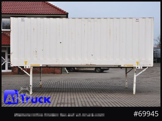 Cassone intercambiabile con struttura a box KRONE TULO Wechselbrücke Koffer, Zurrösen innen 2460mm