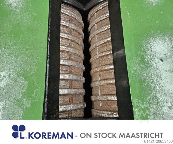 Trituradora de rodillos Binder (para vidrio)