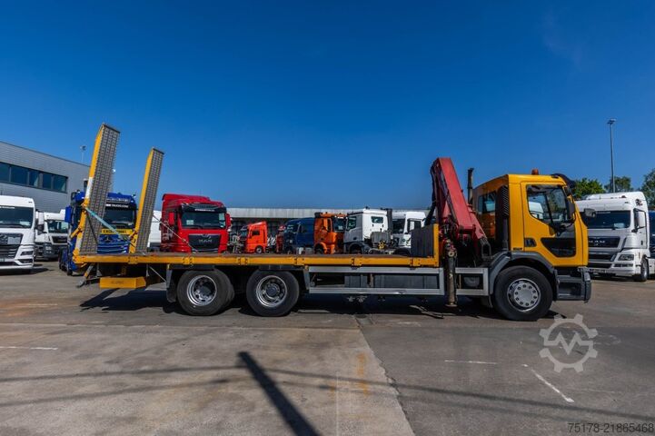 ยานพาหนะกู้คืน RENAULT PREMIUM 370 DCI + HMF 1680/5x