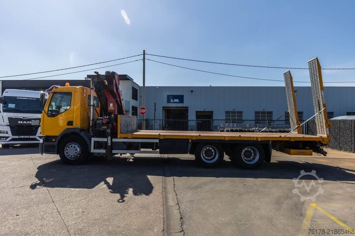 ยานพาหนะกู้คืน RENAULT PREMIUM 370 DCI + HMF 1680/5x