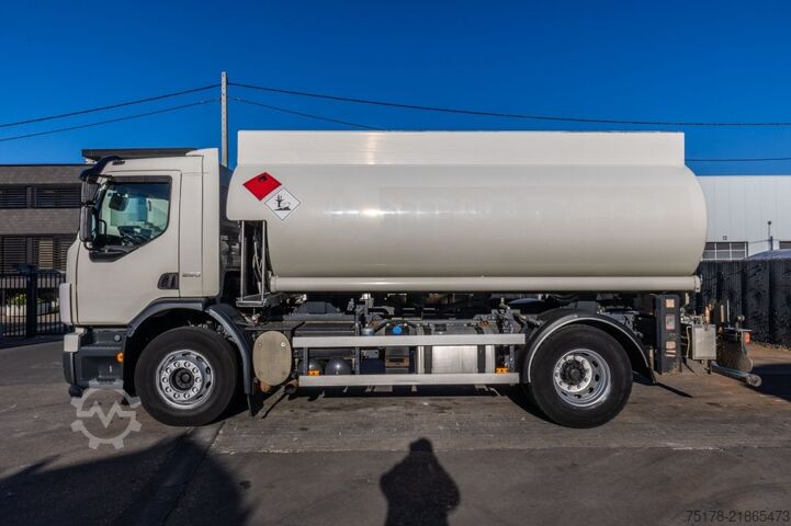 รถบรรทุกน้ำมัน VOLVO FE 260 +ALU CACIDEP 13.500L+4COMP