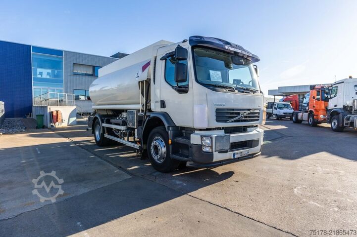 รถบรรทุกน้ำมัน VOLVO FE 260 +ALU CACIDEP 13.500L+4COMP