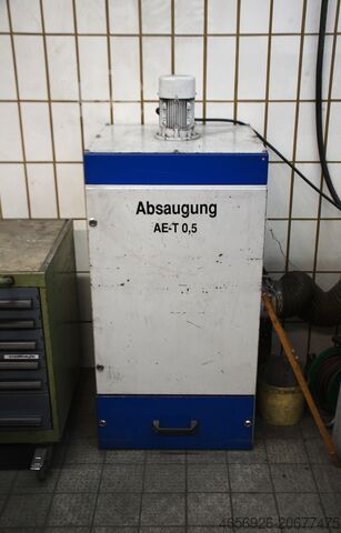 Cabina de chorro por succión para arenado Radler & Ruf AET 0,5 TYP : 2642/7