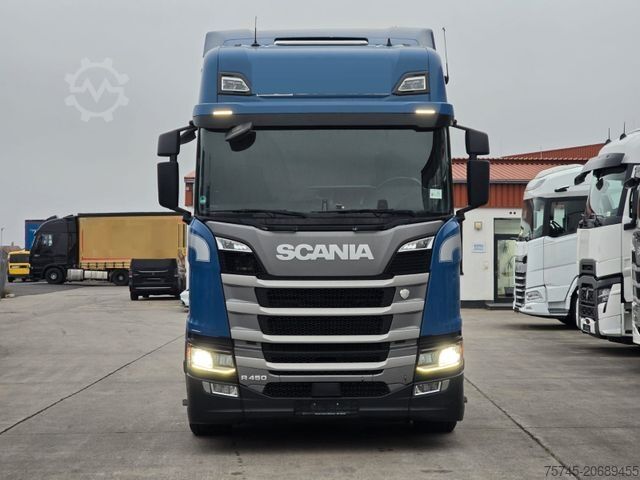 Maināms virsbūves kravas automobilis SCANIA R450*ACC*LENK-/LIFTACHSE*RETARDER*  VOLLLUFT