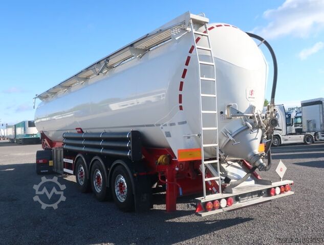Siloauflieger Spitzer SK 2760 CAL 60m³ Kippsilo Hydraulik Unfall