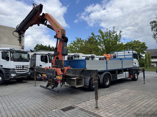 Platforminis sunkvežimis MAN TGS 26.440 6X4 Palfinger PK 40002