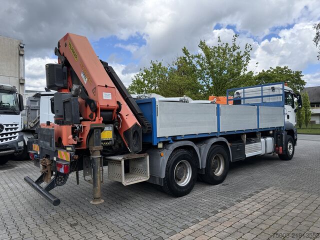 Platforminis sunkvežimis MAN TGS 26.440 6X4 Palfinger PK 40002