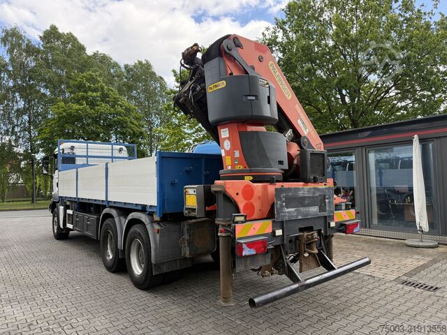 Platforminis sunkvežimis MAN TGS 26.440 6X4 Palfinger PK 40002