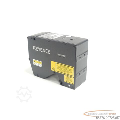 Keyence component Keyence LJ-V7060 2D/3D Laser-Profilsensor / Messkopf SN:38120276