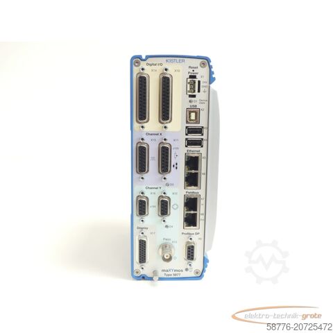 Kistler Component Kistler 5877A0 maXYmos High-End-Prozessüberwachungssystem SN:4853937