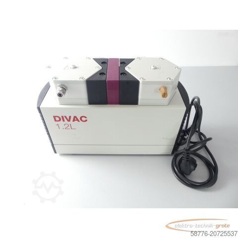 Component  Leybold DIVAC 1.2L 200V~ Membranpumpe SN: 10031461