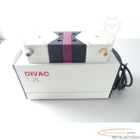 Komponente Leybold DIVAC 1.2L 200V~ Membranpumpe SN: 9931707