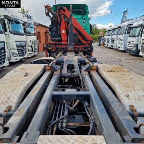 Kroghejselastbil MAN TGS 26.320, Abroller Aufbau, Lenkachse, TÜV